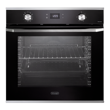 DELONGHI תנור בנוי 74 ליטר זכוכית מלאה צבע שחור  NSM11NLIL