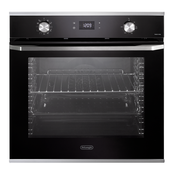 DELONGHI תנור בנוי 74 ליטר זכוכית מלאה צבע שחור  NSM11NLIL