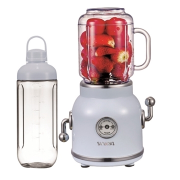 בלנדר שייק רטרו תכלת SAMURAI SUB101 - תכלת