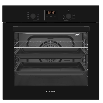 תנור בנוי דיגיטלי Crown CR60BIB