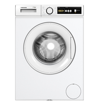 מכונת כביסה קראון 8 קילו פתח קדמי CRTW8KW