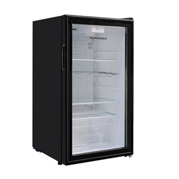 מקרר משרדי דלת זכוכית SCHNEIDER SCHRO935BG