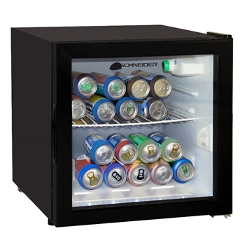 מקרר משרדי דלת זכוכית SCHNEIDER SCHRO465BG